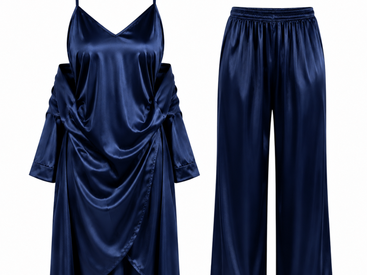 Night wear soft and sliky 2 peace suit